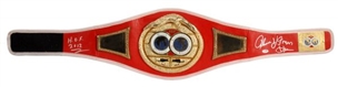 Thomas "Hitman" Hearns Signed Championship  Belt